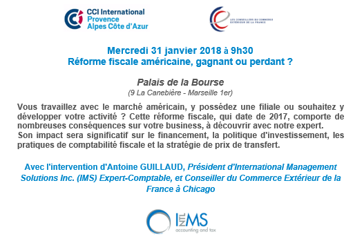 CCIInternationalpaca marseille tax reform event